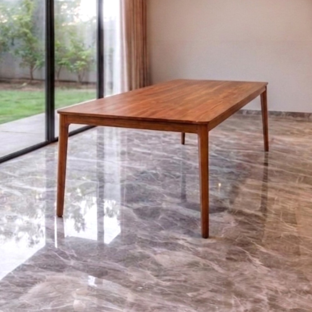 سفرة مودرن FLORA NEW (دنسوار + طاولة 8 كراسي)