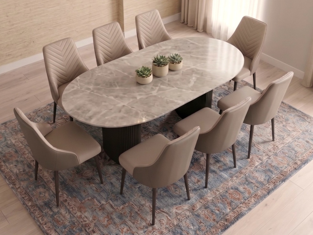 طاولة + 8 كراسي LY06+805 