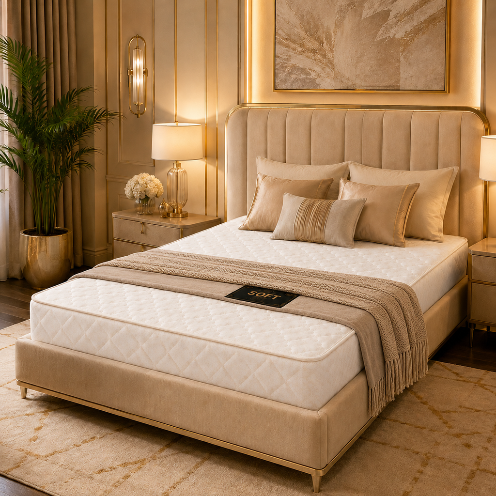 فرشة SOFT مفرد ونص 120×200 سم