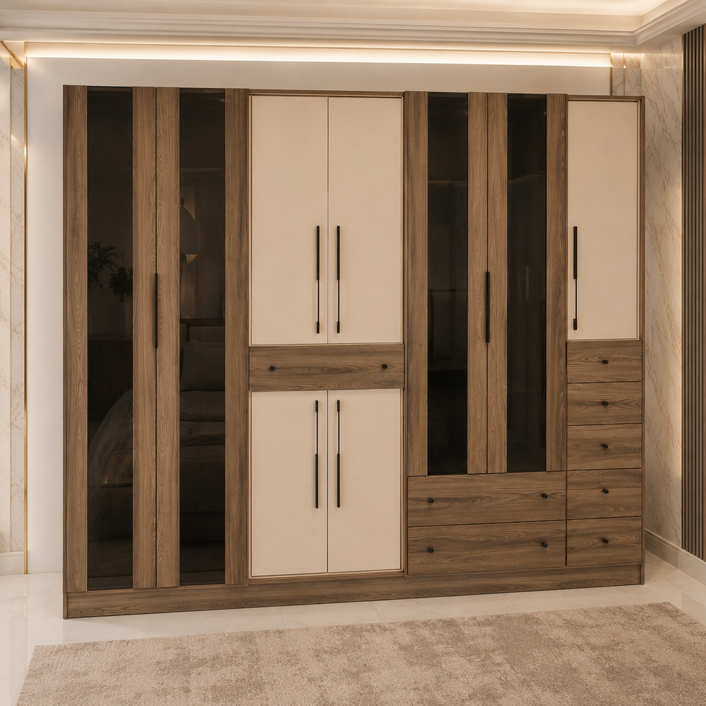 نوم ماستر TROVE (BEDSET +خزانة)