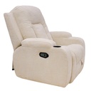 كرسي ريكلانير كهرباء MELLOW بيج 