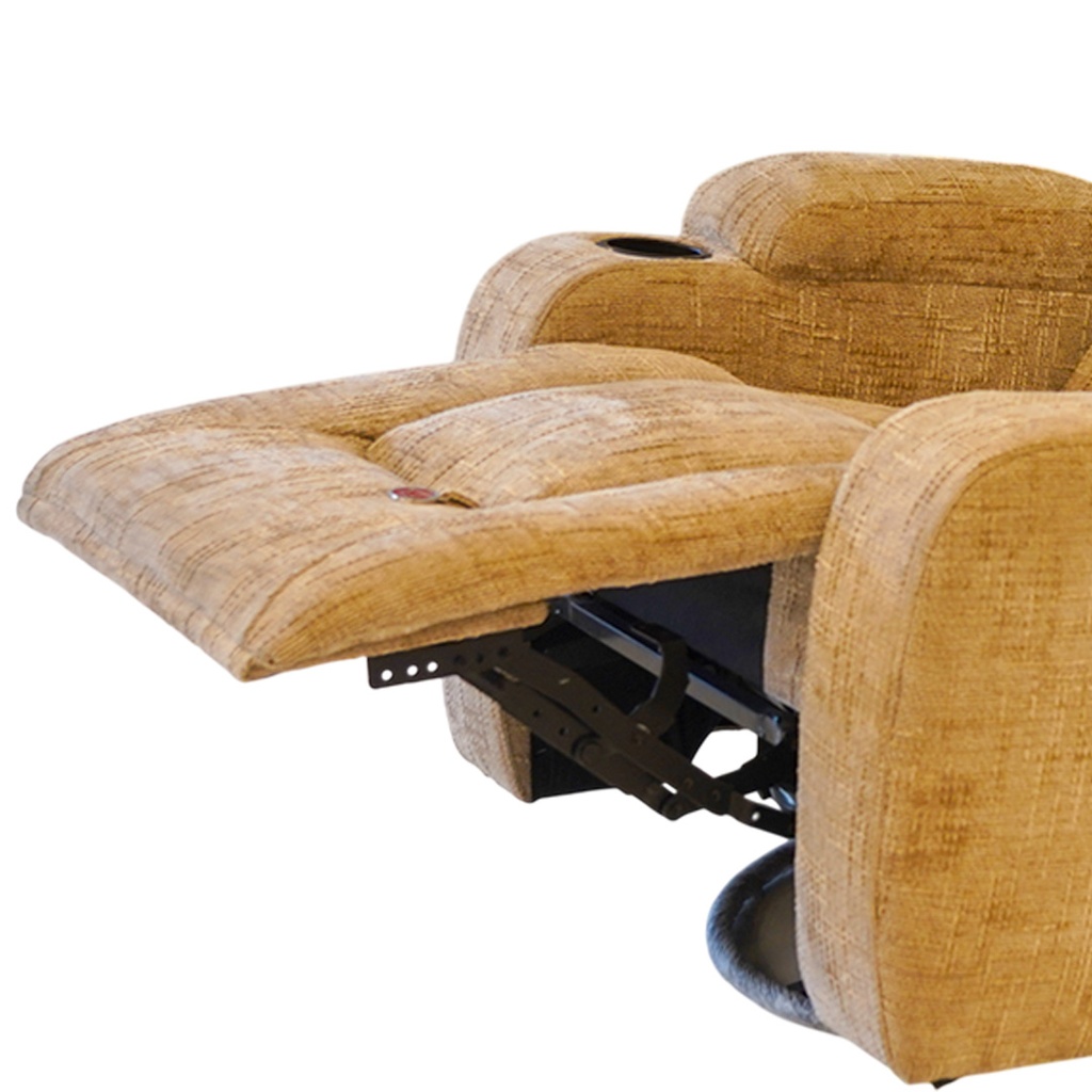 كرسي ريكلانير كهرباء MELLOW بني 