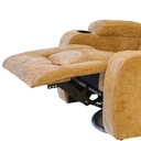 كرسي ريكلانير كهرباء MELLOW بني 