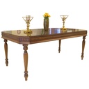 سفرة كلاسيك MONTREAL NEW (فضية + دلسوار + طاولة 8 كراسي)