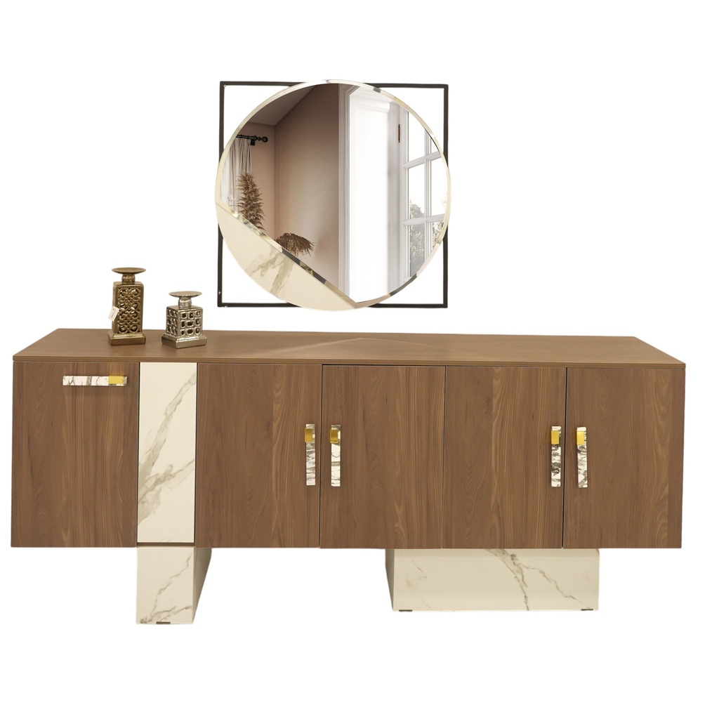 سفرة ROCKET (دنسوار + طاولة 8 كراسي)