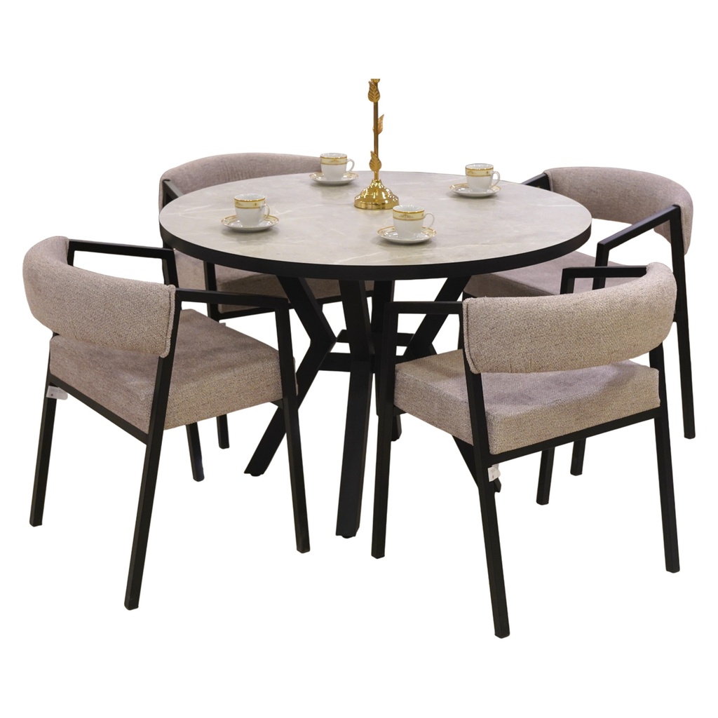 سفرة SOUL NEW (طاولة + 4 كراسي)