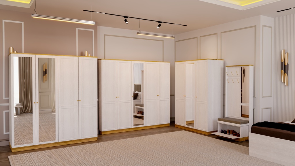 خزانة 4 درف نوم شباب ARABELLA NEW 