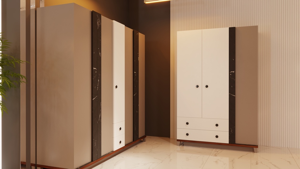 خزانة 3 درف نوم شباب SECRET 