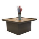 طاولة وسط + جانبية MAX مربع 