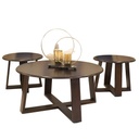 طقم طاولات وسط 1+2 RH 072CT دائري