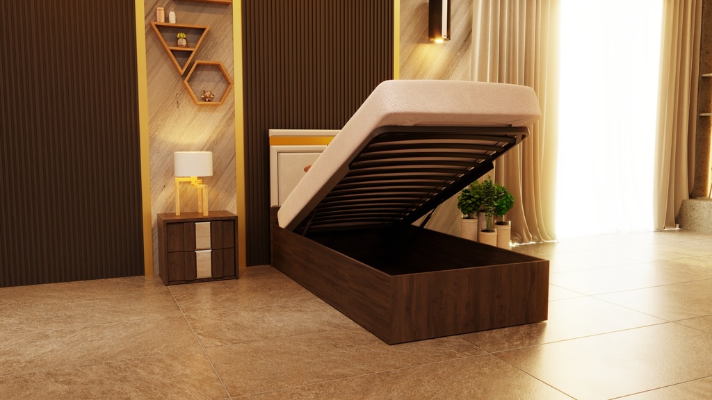 سرير مفرد ونص هايدروليك نوم شباب SEINA 