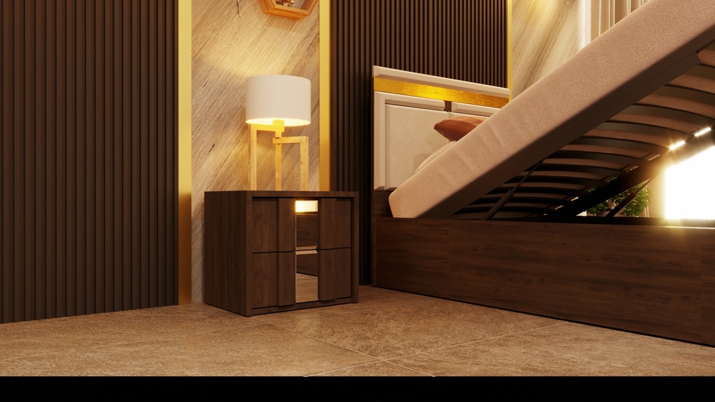 سرير مفرد ونص هايدروليك نوم شباب SEINA 