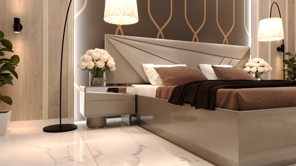 غرفة نوم ماستر نيو كلاسيك DESIGN