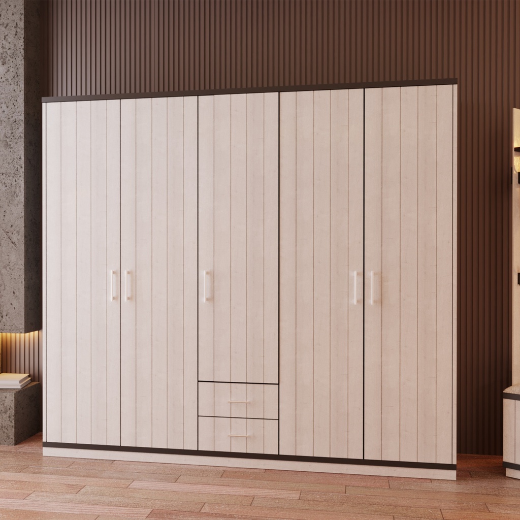 خزانة5 درف نوم شباب مودرن CLASS