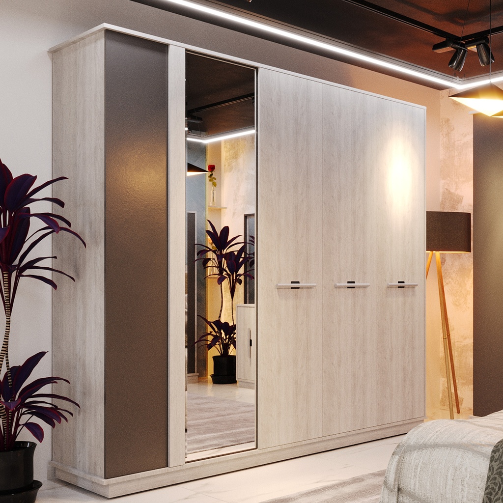 خزانة 4 درف نوم شباب KEPLER